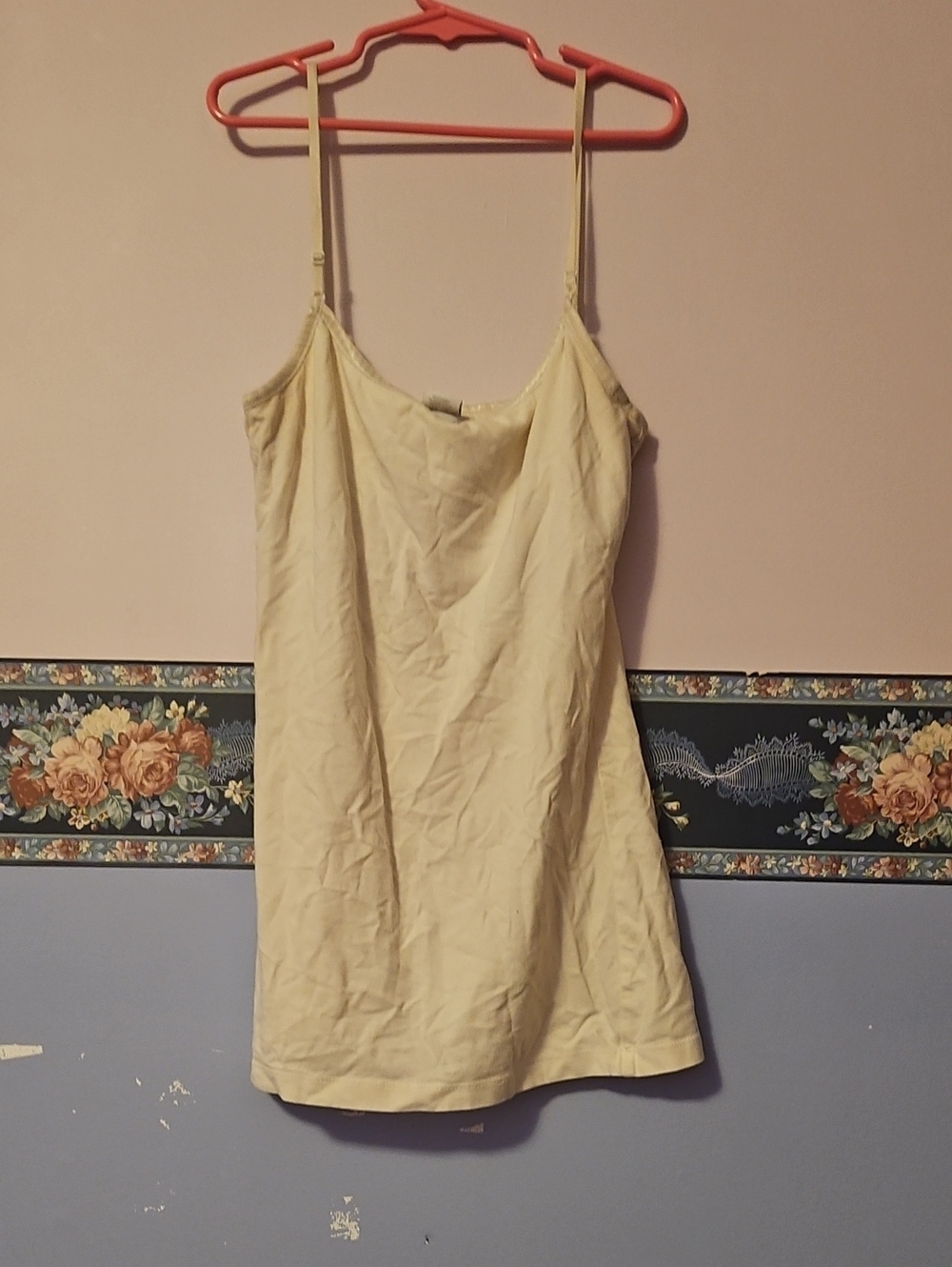 Charlotte Russe Cream Spaghetti Strap Camisole